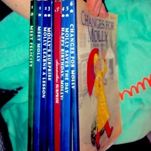 The American Girls Collection Books Samantha Felicity Molly Lot of 8 Books